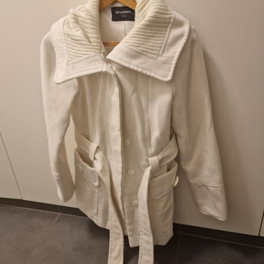 Cappotto ecrù Atmosphere
