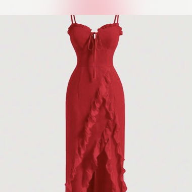 Vestito estivo rosso