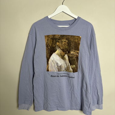 Pull&Bear art long sleeve tee