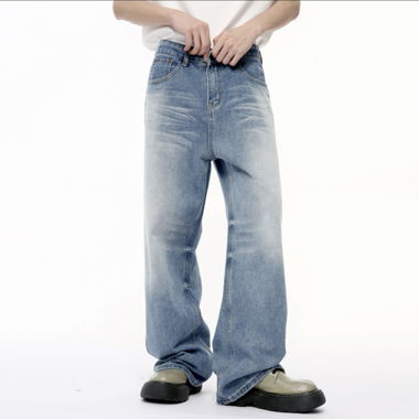 blue baggy jeans - size M
