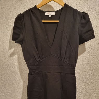Robe noir morgan