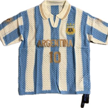 Vintage Argentina 10 Football Jersey M