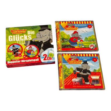 Pack de CDs d’histoires audio Benjamin Blümchen