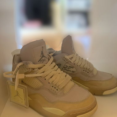 Nike x Off-White Air Jordan 4 Retro “Sail”