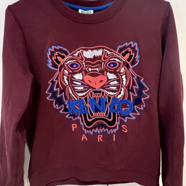 Kenzo Tiger Sweatshirt Bordeaux Grösse M