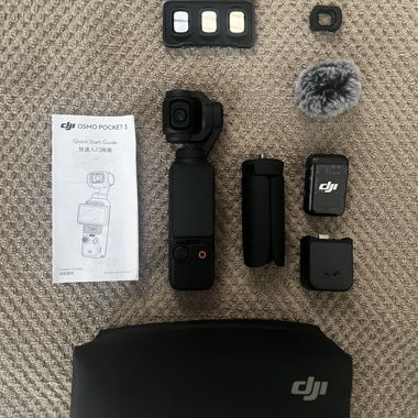 DJI Osmo Pocket 3 Creator Kit/Extra Camera lenses