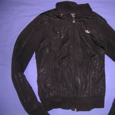 Sportjacke, schwarz, ADIDAS