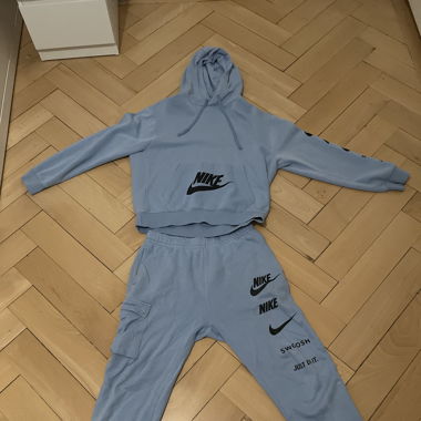 Ensemble de Training Nike bleu clair 
