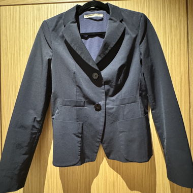 Schumacher Navy Taillierter Business-Blazer