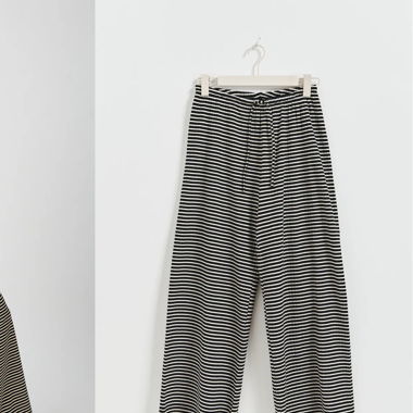 Gestreifte hose