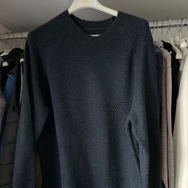 Winterpullover Dunkelblau