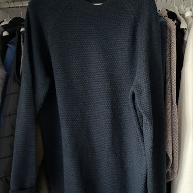 Winterpullover Dunkelblau
