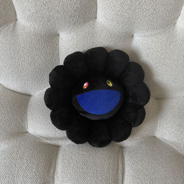 Takashi Murakami Flower Plush 30CМ-Black