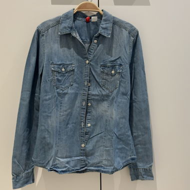 Denim blouse