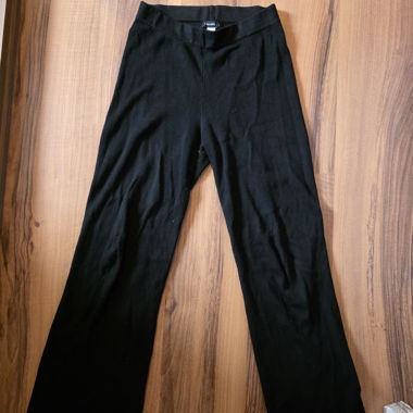 Black Knit Pants by Calliope