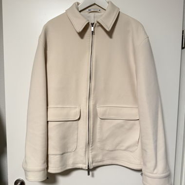 ZARA Men Jacke in Creme / Beige – Gr. M