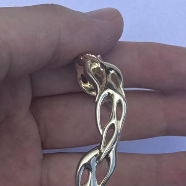 AMBUSH Flames Sterling-Silver Bracelet
