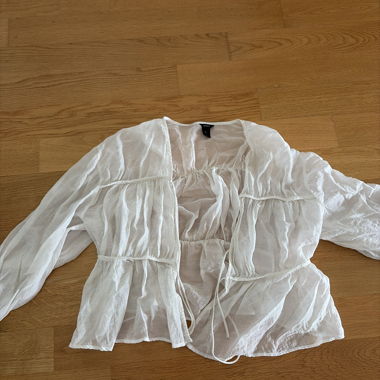 Blusa bianca leggera