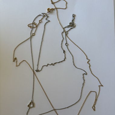 Long necklaces 
