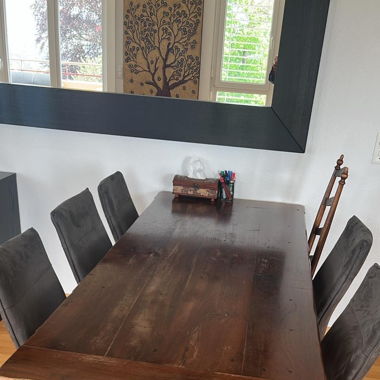 Table à manger rustique