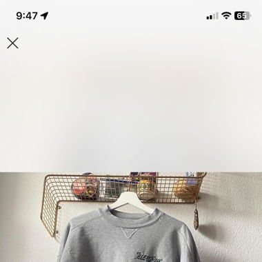 grey sweatshirt 