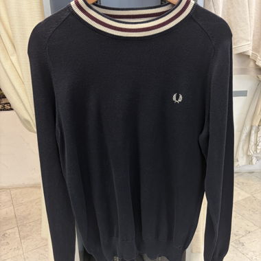 Maglione Fred Perry nero taglia S