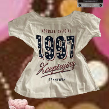 Weisses Graphic T-Shirt
