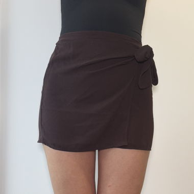 H&M Brown mini skirt 