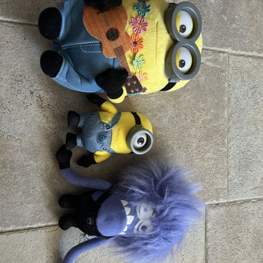 Set de peluches Minions