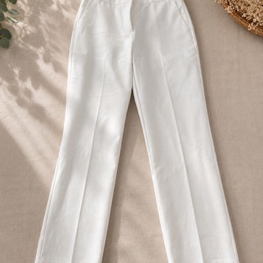 Elegant White ZARA Trousers