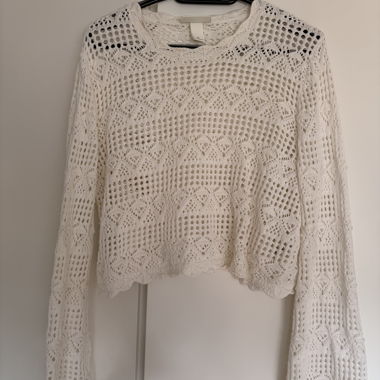 Haut court en crochet Monki