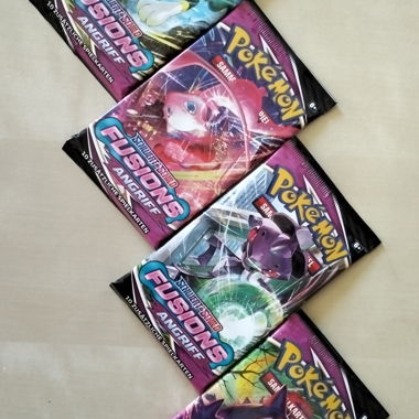 Buste Pokemon Fusion Strike 4x art set DE