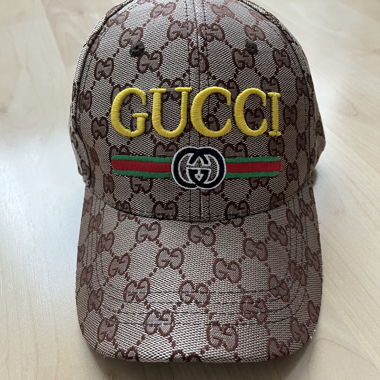 Braune Gucci-Cap