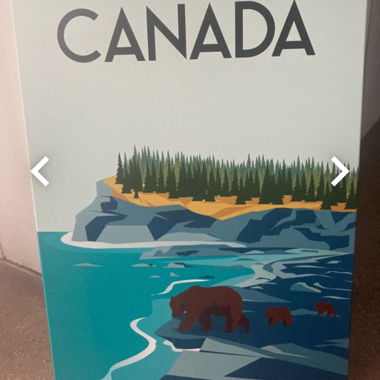 Poster metallico Displate Canada