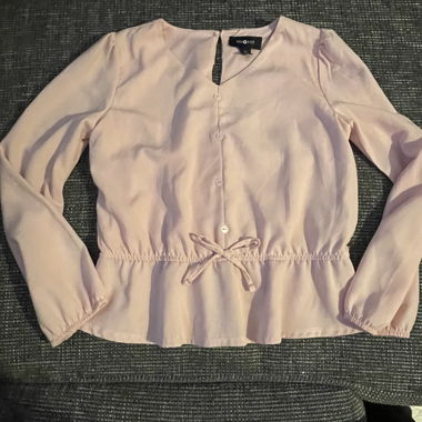 Rosafarbene Bluse AMY BYER