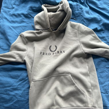 Green Fred Perry hoodie