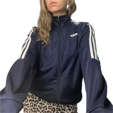 Adidas dunkelblau Trainerjäggli