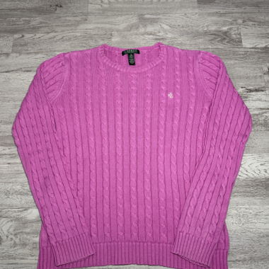 Maglione intrecciato Polo Ralph Lauren rosa