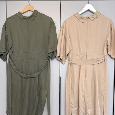 Kleid beige