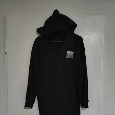 Armani Exchange Langes Kapuzenkleid