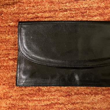 Pochette en cuir
