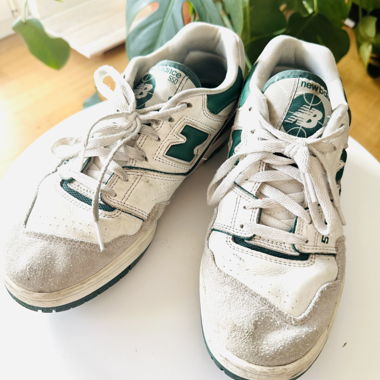 New Balance 550 « White Green » Sneaker Grösse 42
