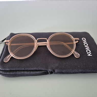 Lunettes Komono Clovis tan/marron polarisées