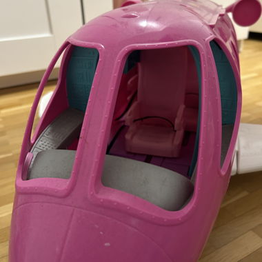 Barbie pinkes Flugzeug spielset