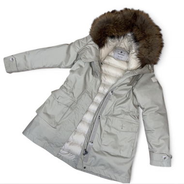 Cappotto invernale 3‑in‑1 Woolrich – Beige, taglia M
