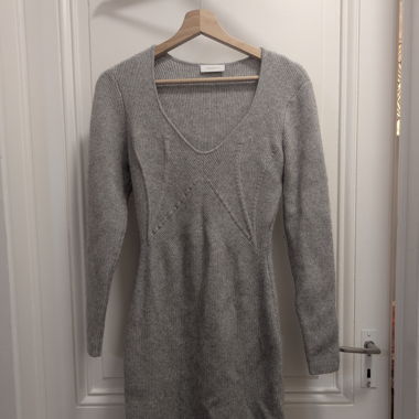 Robe pull grise Kookaï 