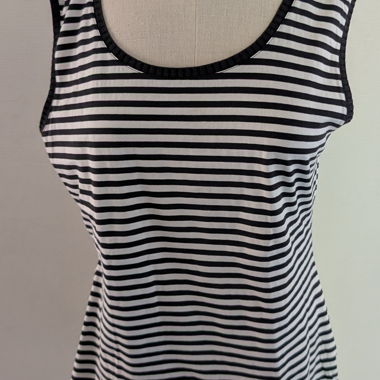 T-shirt sans manches le tricot longhin
