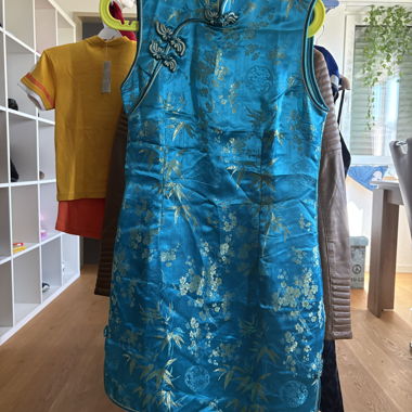 Blue dress from Vietnam