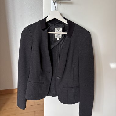 Tom Tailor Blazer dunkelgrau