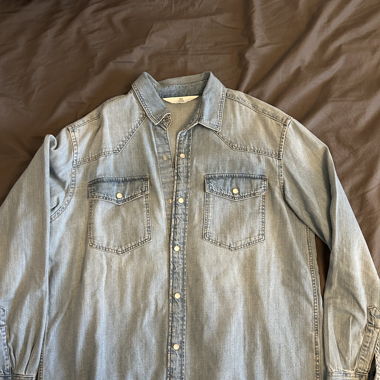 Light Blue Denim Shirt XS